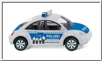 Polizei - VW New Beetle Wiking 010444 Spur H0 1:87 Modellauto