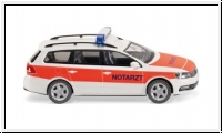 Notarzt - VW Passat B7 Variant Wiking 007116 H0 1:87 Modellauto
