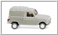 Renault R4 Kastenwagen grau 1961 Wiking 022501 1:87 Modellauto