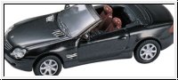 MB 500SL Cabrio- Black 1/87