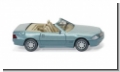 MB 500 SL Cabrio offen beryll Wiking 014203 H0 1:87 Modellauto