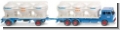 Silo-Lastzug Hanomag-Henschel Wiking 057505 H0 1:87 Lastwagen