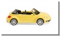 VW The Beetle Cabriolet gelb Wiking 002801 H0 1:87 Modellauto