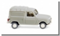 Renault R4 Kastenwagen grau 1961 Wiking 022501 1:87 Modellauto